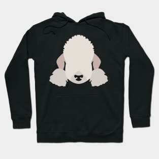 Bedlington Terrier Dog Face Hoodie